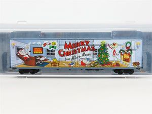 N Micro-Trains MTL 10200120 Merry Christmas From Micro Mouse 60' Box Car #2016