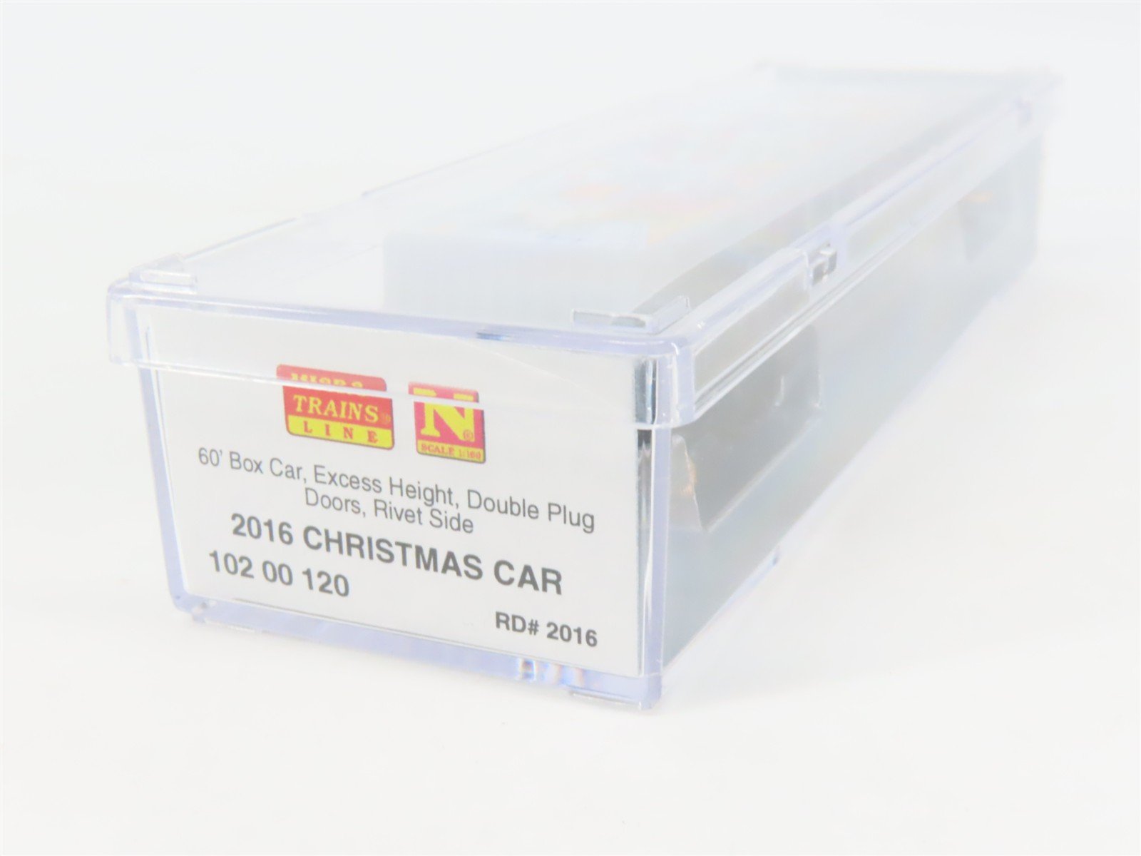 N Micro-Trains MTL 10200120 Merry Christmas From Micro Mouse 60' Box Car #2016