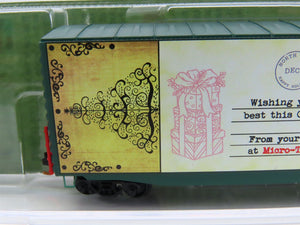 N Scale Micro-Trains MTL 10100819 Christmas Postcard Magical Greeting Box Car #9