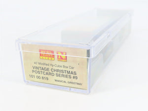 N Scale Micro-Trains MTL 10100819 Christmas Postcard Magical Greeting Box Car #9