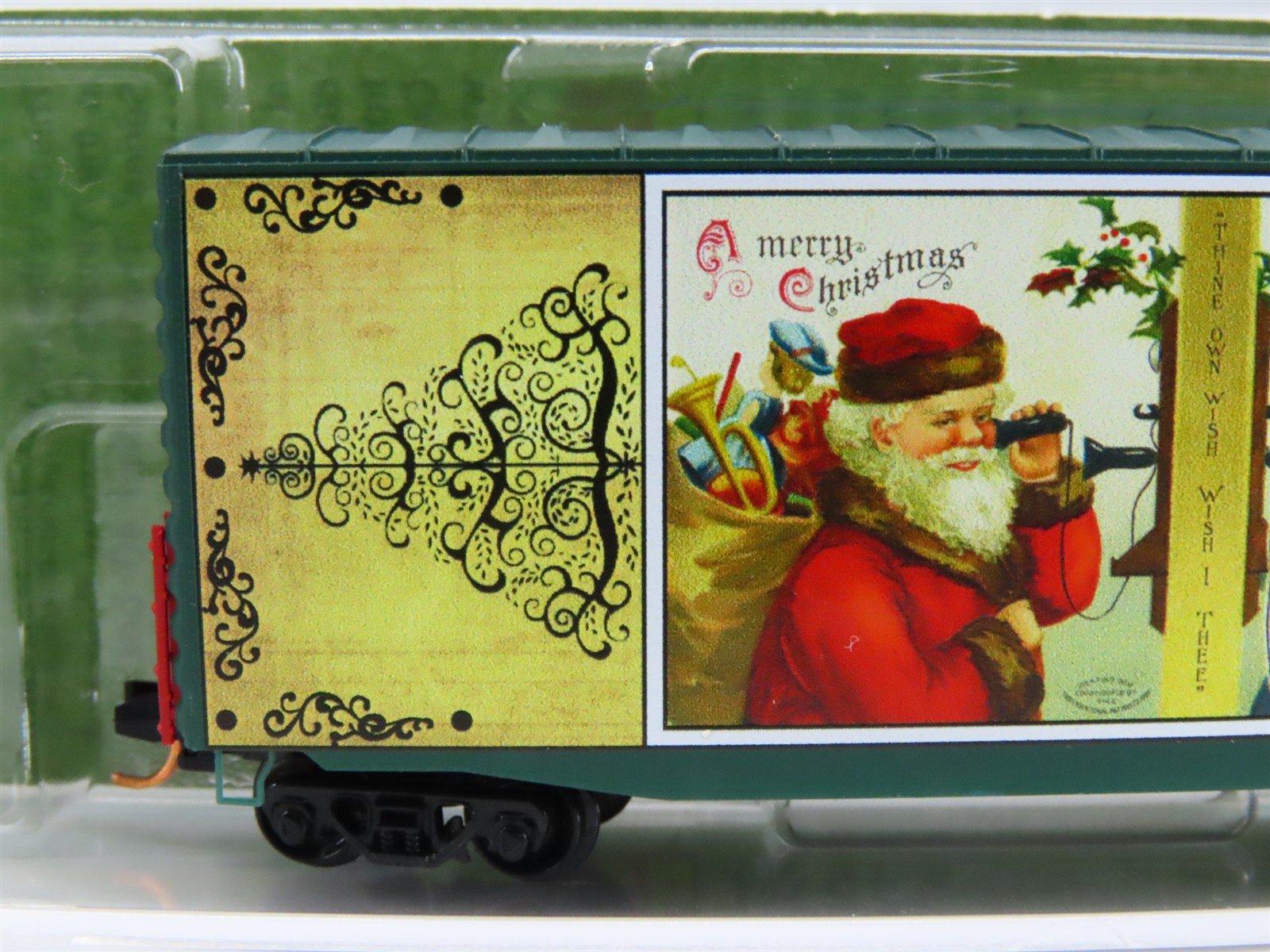 N Micro-Trains MTL 10100812 Christmas Postcard 