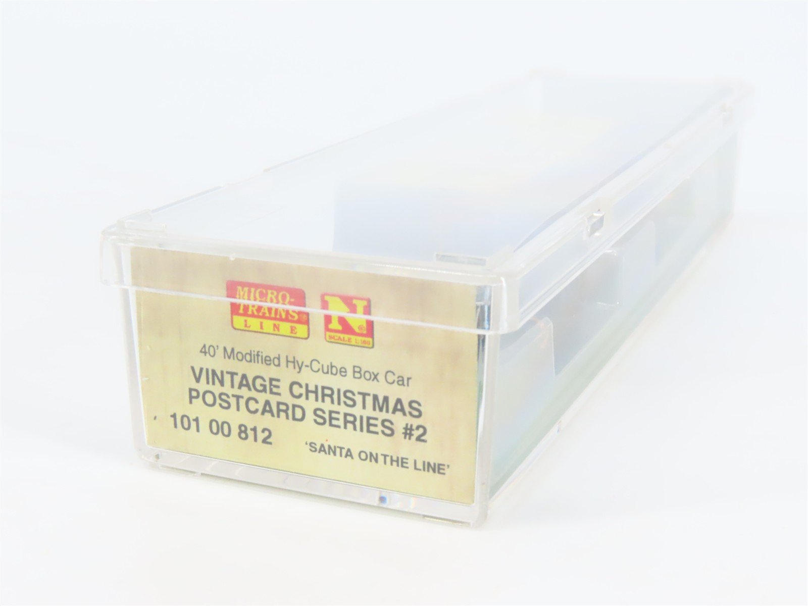 N Micro-Trains MTL 10100812 Christmas Postcard 