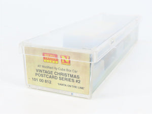 N Micro-Trains MTL 10100812 Christmas Postcard 