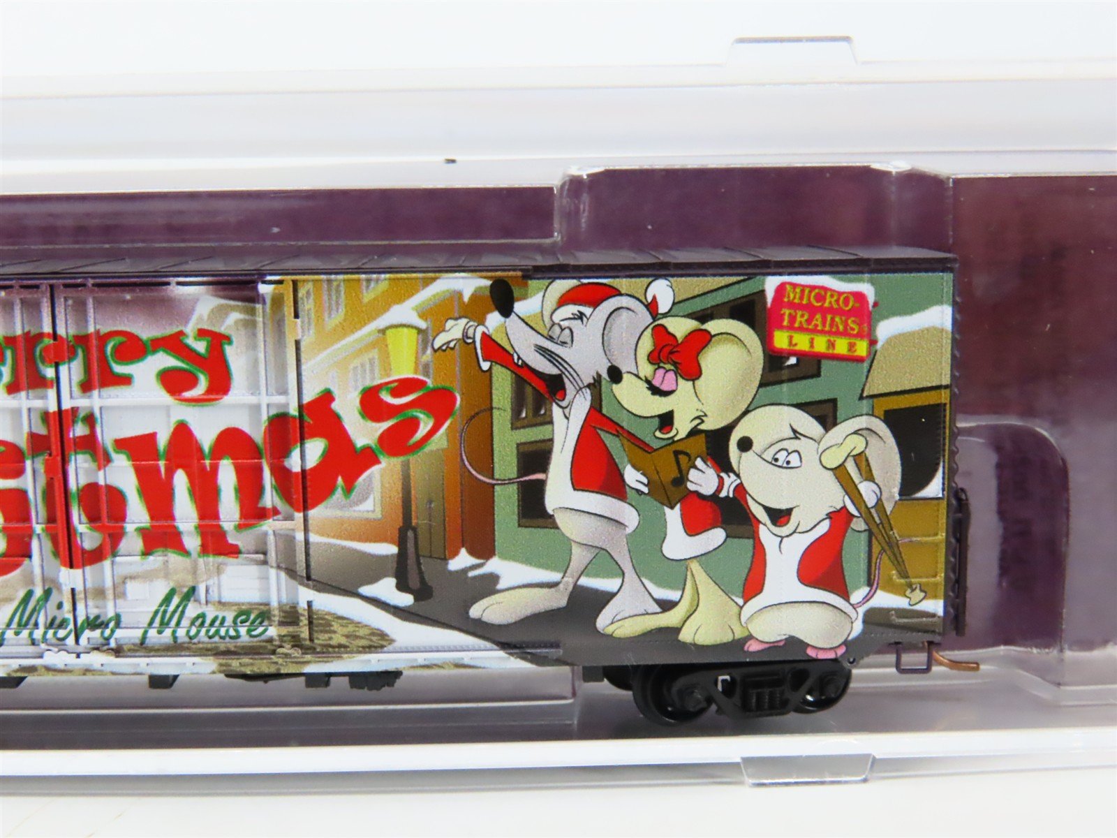 N Scale Micro-Trains MTL 10200110 Merry Christmas From Micro Mouse Box Car #2015