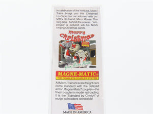 N Scale Micro-Trains MTL 10200110 Merry Christmas From Micro Mouse Box Car #2015