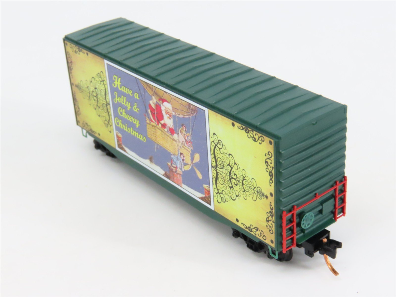 N Scale Micro-Trains MTL 10100818 Christmas Postcard Rooftop Delivery Box Car #8