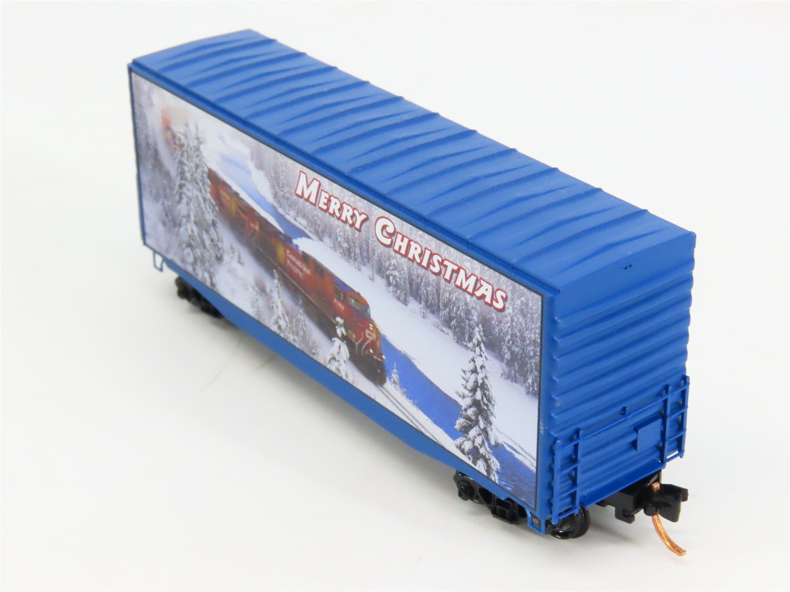 N Scale Micro-Trains MTL 10100803 Custom 2016 Christmas 40' Box Car #25.1