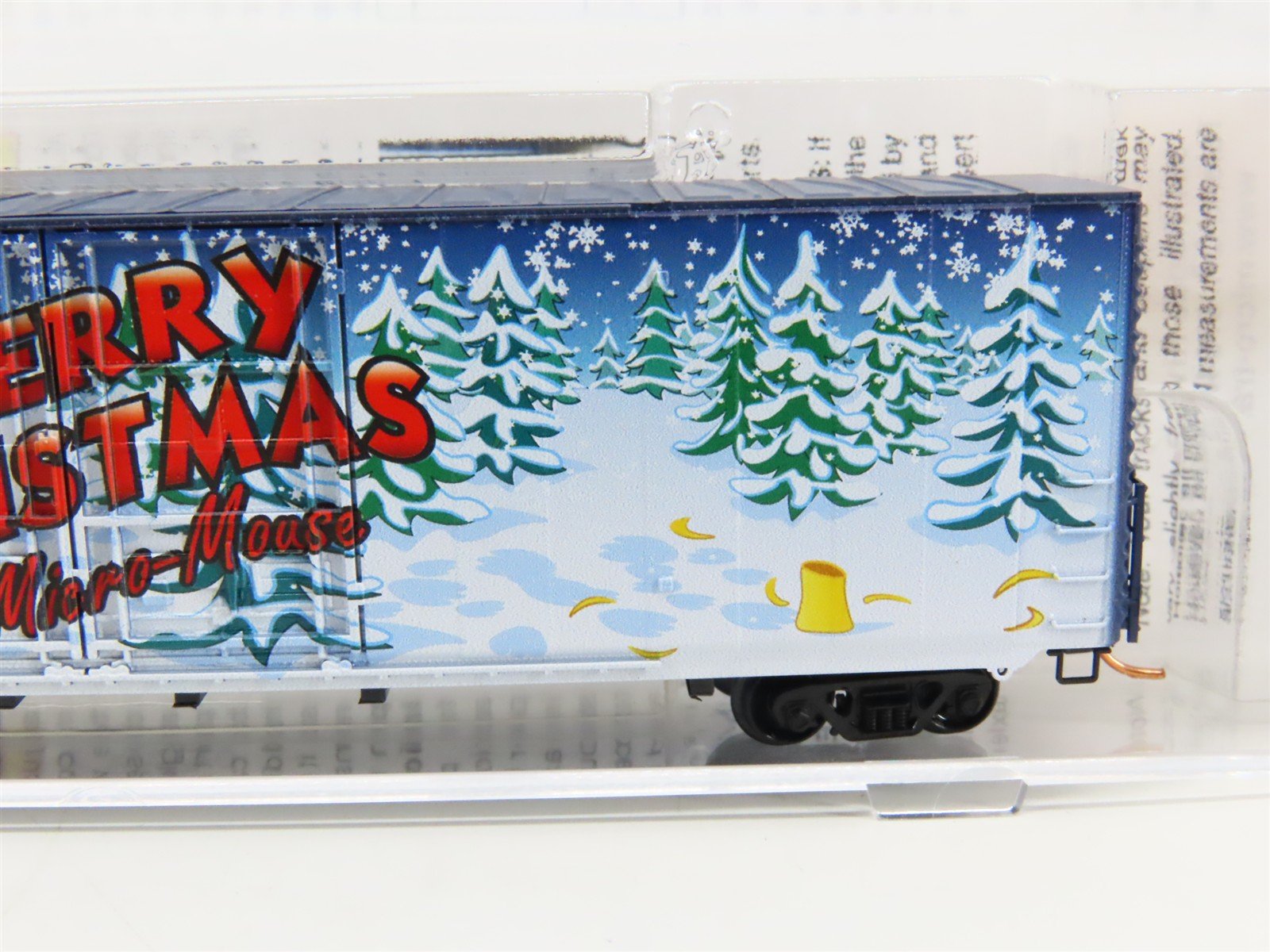 N Scale Micro-Trains MTL 10200130 Merry Christmas From Micro-Mouse Box Car #2017