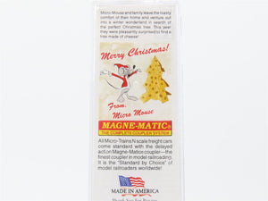N Scale Micro-Trains MTL 10200130 Merry Christmas From Micro-Mouse Box Car #2017