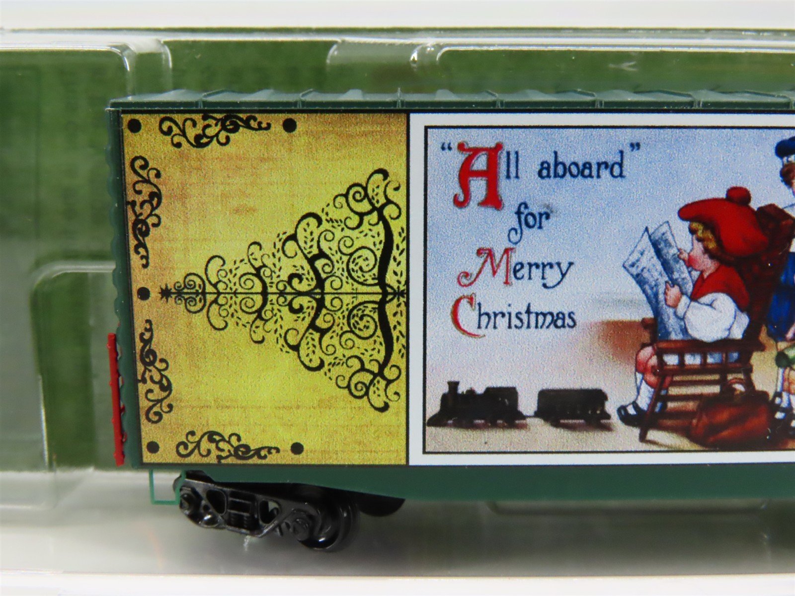 N Micro-Trains MTL 10100815 Vintage Christmas Postcard 