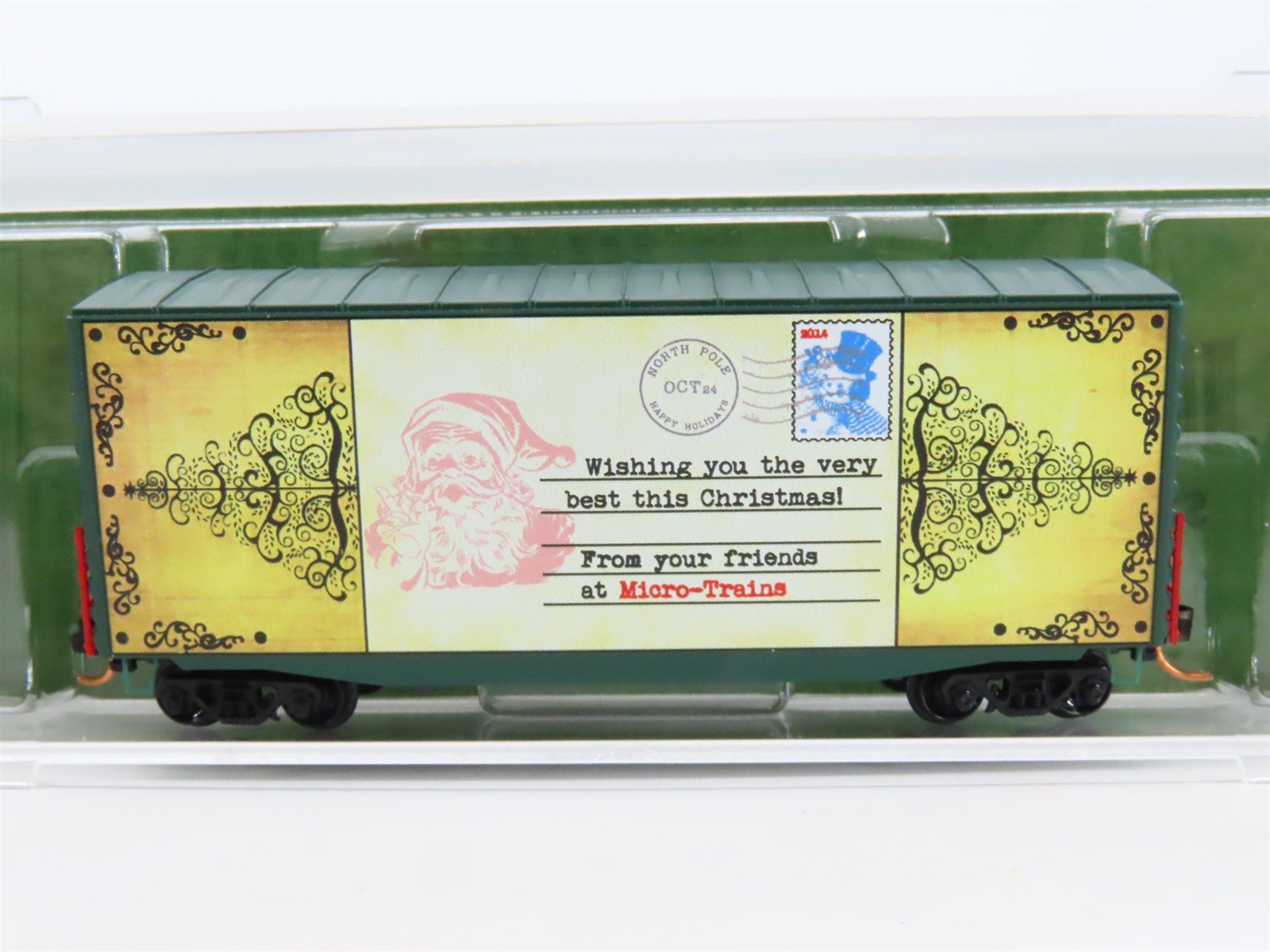 N Scale Micro-Trains MTL 10100811 Christmas Postcard 