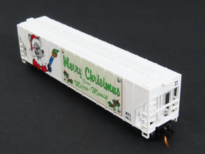 N Micro-Trains MTL 09900120 Merry Christmas From Micro Mouse 3-Bay Hopper #2011