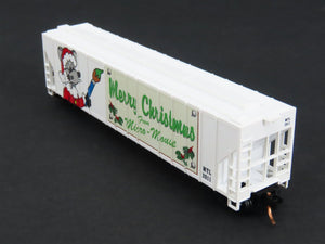 N Micro-Trains MTL 09900120 Merry Christmas From Micro Mouse 3-Bay Hopper #2011