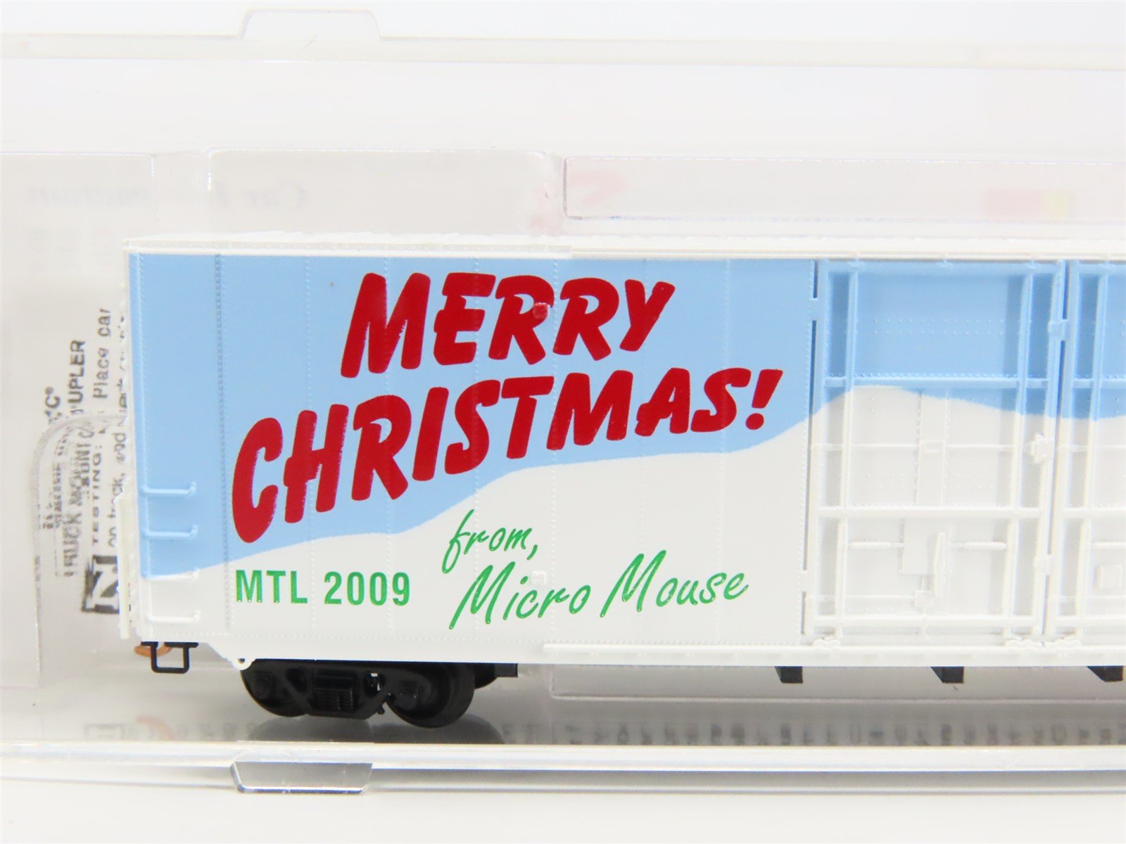 N Scale Micro-Trains MTL 10200100 Merry Christmas From Micro Mouse Box Car #2009
