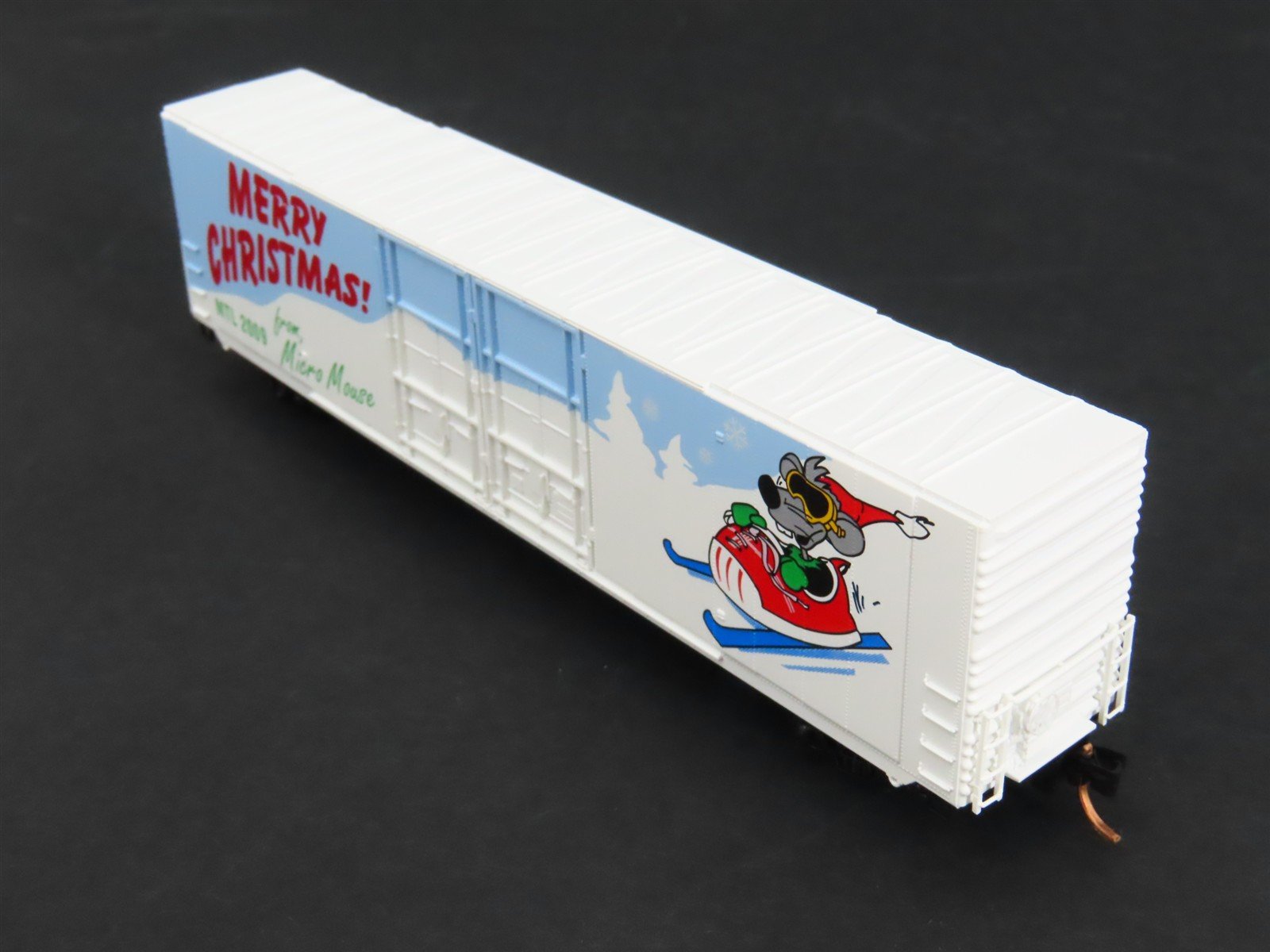 N Scale Micro-Trains MTL 10200100 Merry Christmas From Micro Mouse Box Car #2009