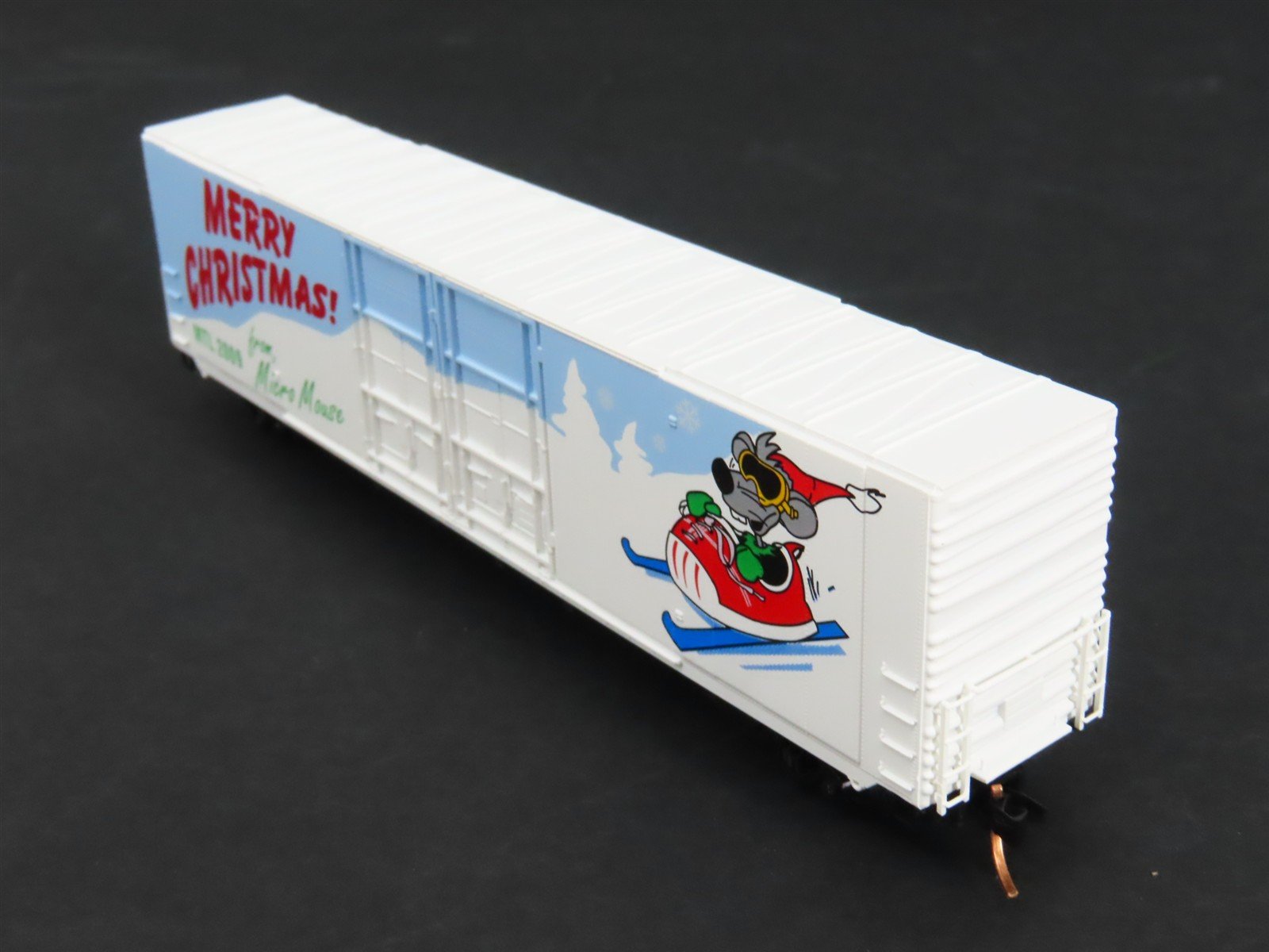 N Scale Micro-Trains MTL 10200100 Merry Christmas From Micro Mouse Box Car #2009