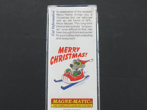N Scale Micro-Trains MTL 10200100 Merry Christmas From Micro Mouse Box Car #2009