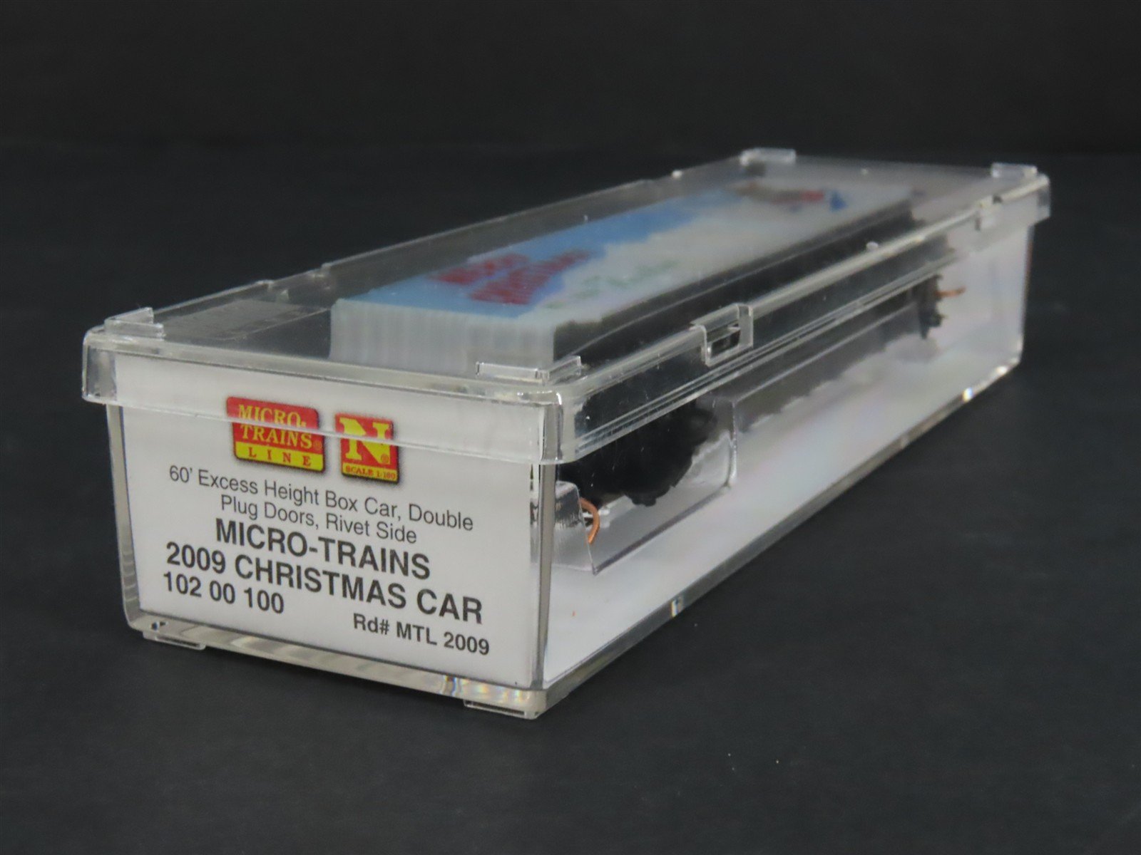 N Scale Micro-Trains MTL 10200100 Merry Christmas From Micro Mouse Box Car #2009