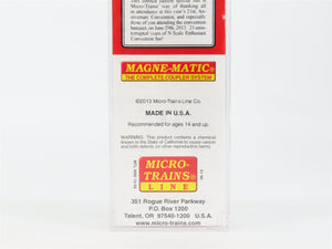N Micro-Trains MTL NSE 13-52 MILW Milwaukee Flat Car w/ Wisconsin Cheese Load