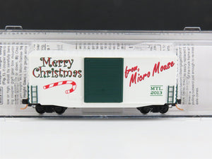 N Scale Micro-Trains MTL 10100730 Merry Christmas From Micro Mouse Box Car #2013