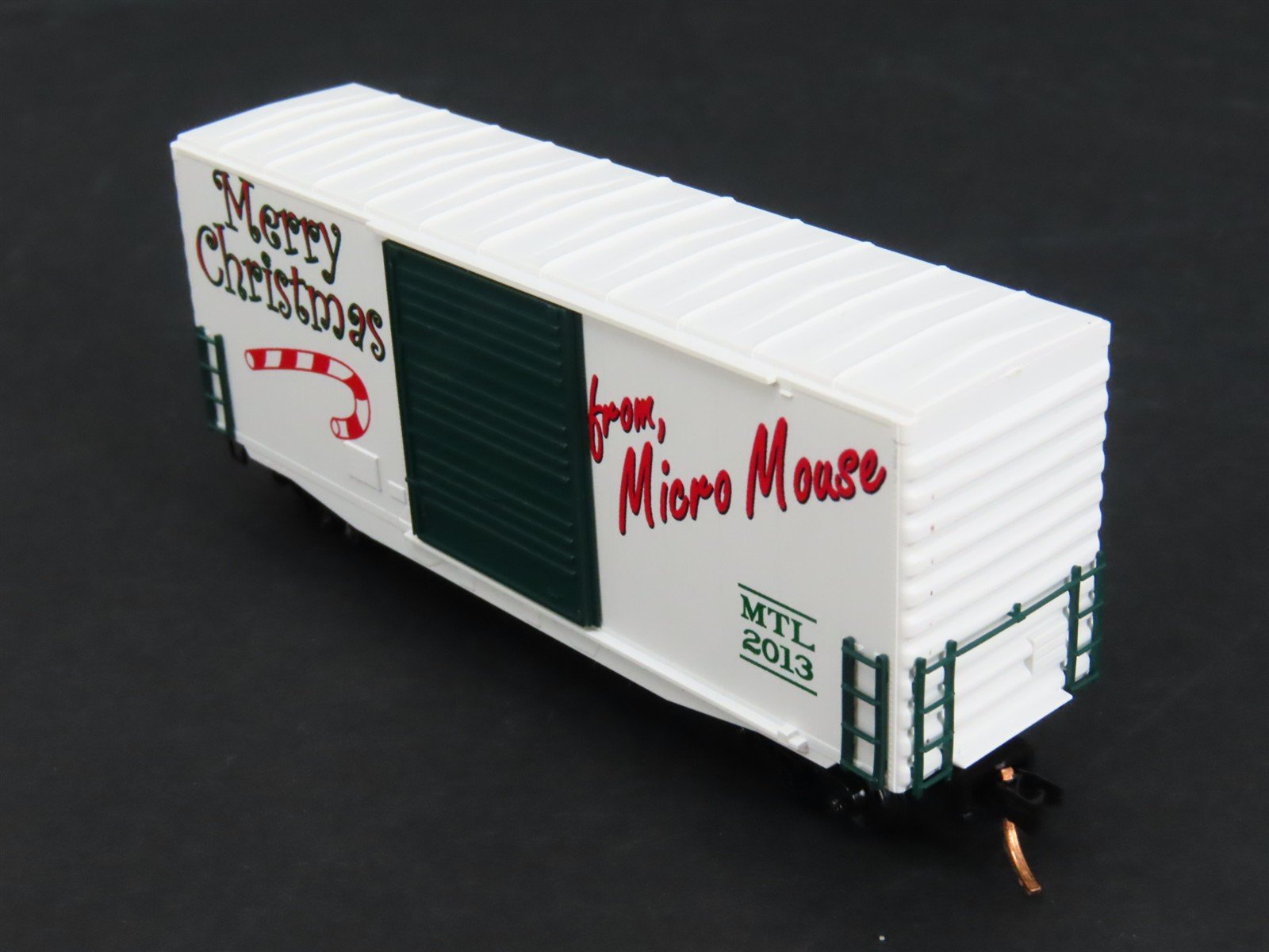 N Scale Micro-Trains MTL 10100730 Merry Christmas From Micro Mouse Box Car #2013