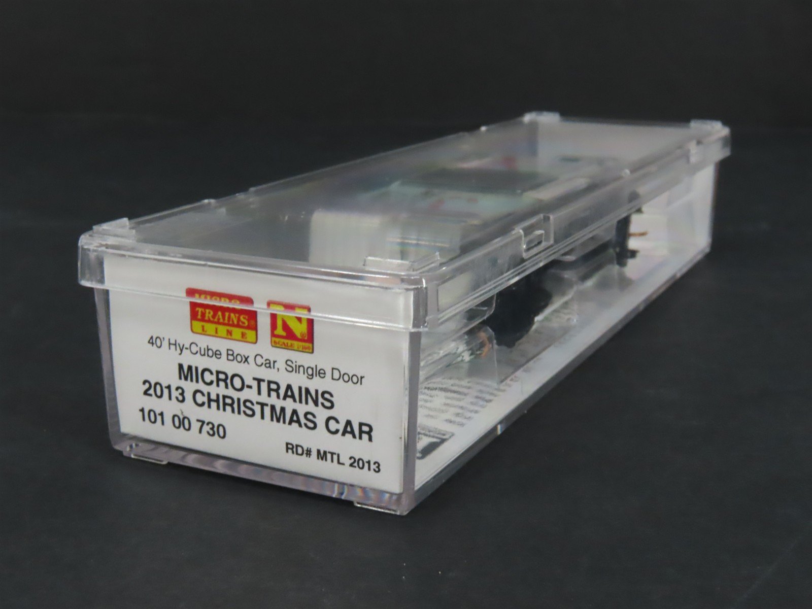 N Scale Micro-Trains MTL 10100730 Merry Christmas From Micro Mouse Box Car #2013