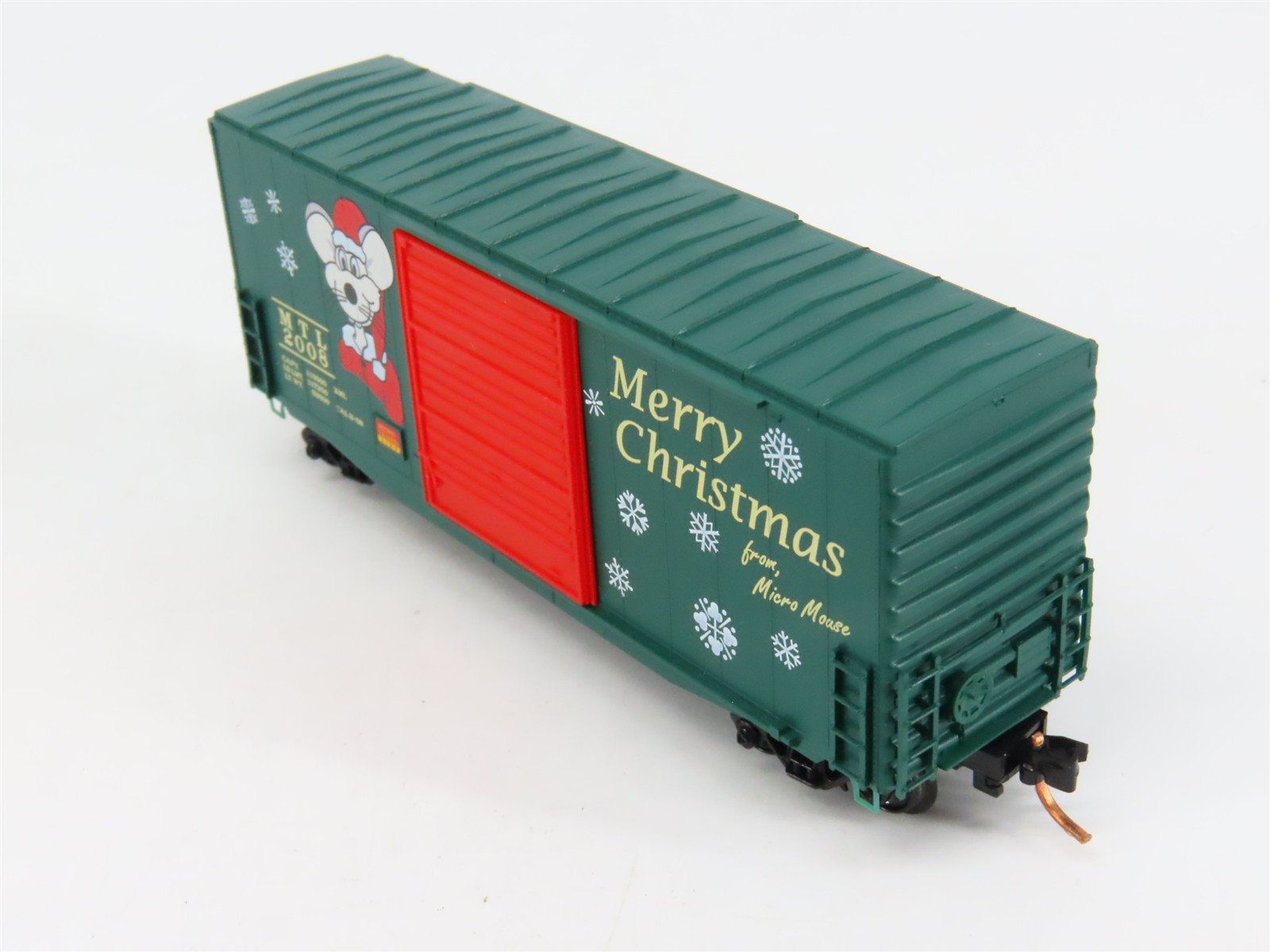 N Scale Micro-Trains MTL 10100070 Merry Christmas From Micro Mouse Box Car #2008