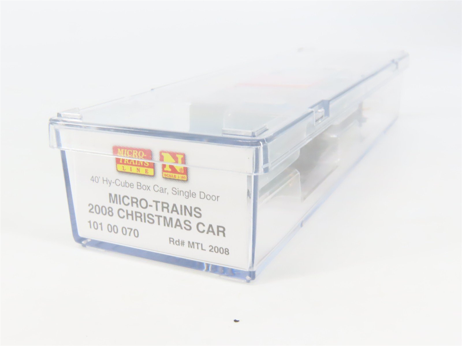 N Scale Micro-Trains MTL 10100070 Merry Christmas From Micro Mouse Box Car #2008