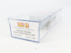 N Scale Micro-Trains MTL 10100070 Merry Christmas From Micro Mouse Box Car #2008