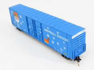 N Scale Micro-Trains MTL 102060 Snowball Express Holiday 60' Box Car #1998