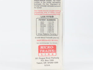 N Scale Micro-Trains MTL 102060 Snowball Express Holiday 60' Box Car #1998