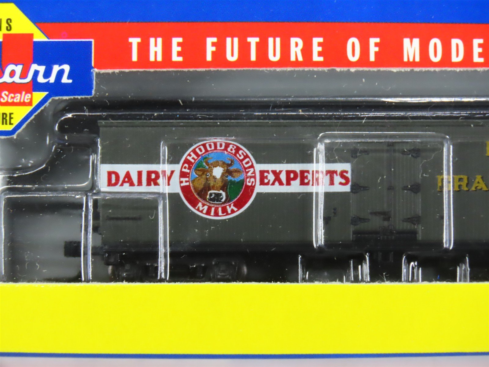 N Scale Athearn 11624 GPEX Hood's Dairy Experts 40' Wood Milk Car #503