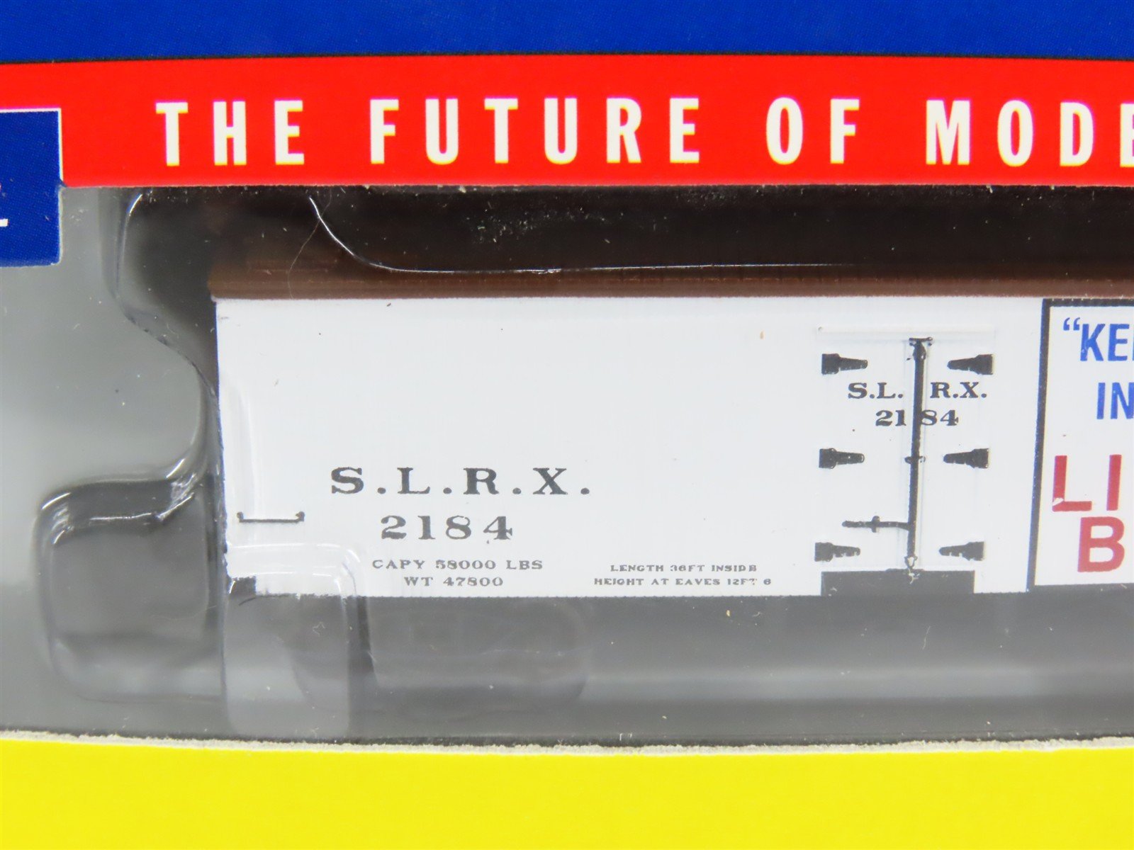 N Scale Athearn 11552 SLRX St Louis Buy Liberty Bonds 36' Wood Reefer #2184