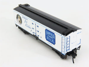 N Scale Athearn 11621 FFDX Fairfield Farms 40' Wood Milk Car #103