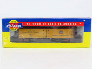 N Scale Athearn 11596 BREX Burlington Route 50' Ice Bunker Reefer #300