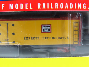 N Scale Athearn 11596 BREX Burlington Route 50' Ice Bunker Reefer #300