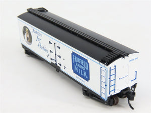 N Scale Athearn 11621 FFDX Fairfield Farms 40' Wood Milk Car #103