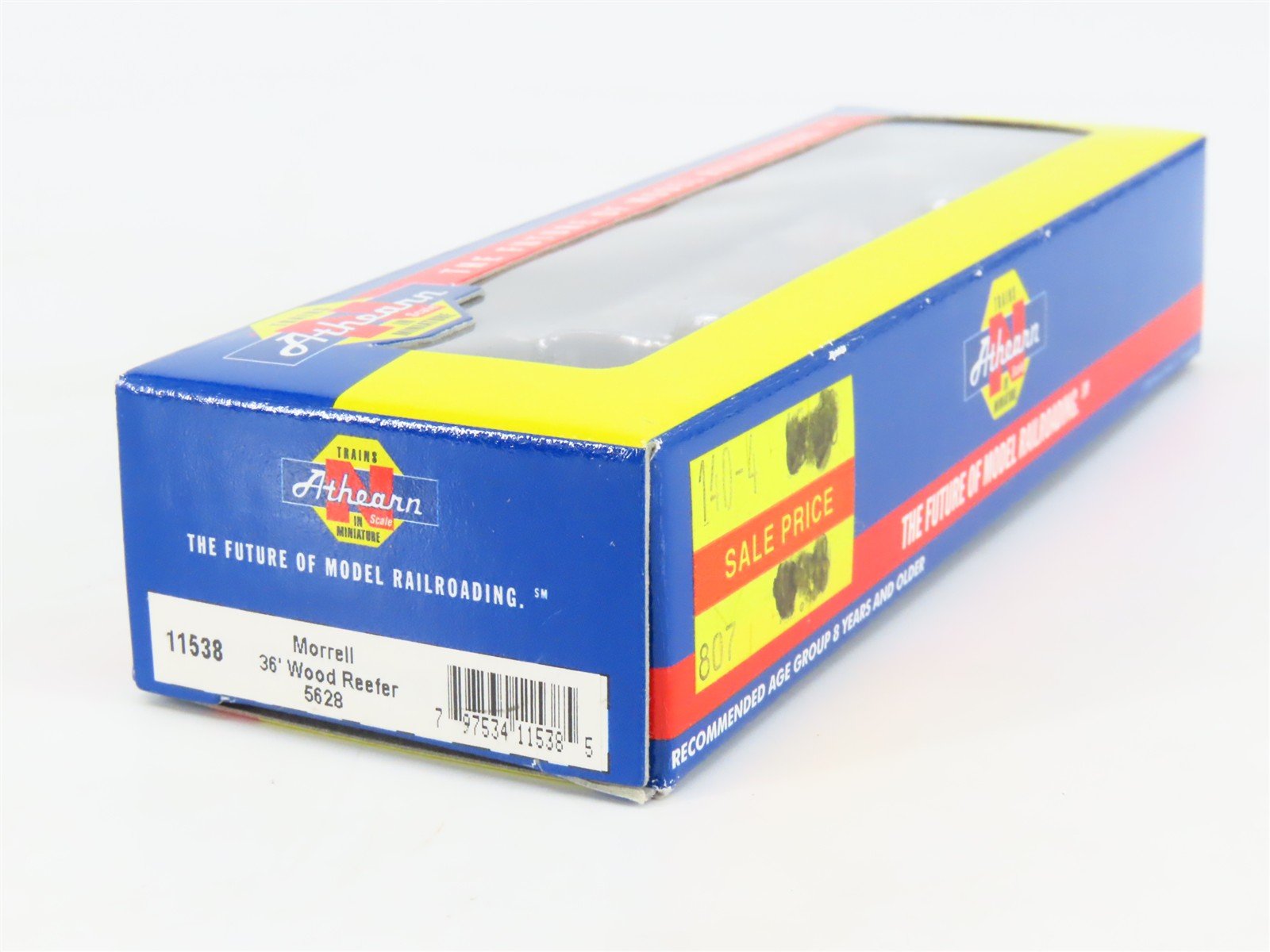 N Scale Athearn 11538 MRX Morrell 36' Wood Reefer #5628
