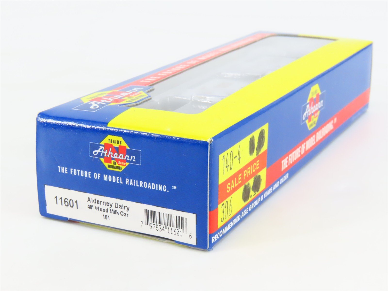N Scale Athearn 11601 NMCX Alderney Dairy 40' Wood Milk Car #101