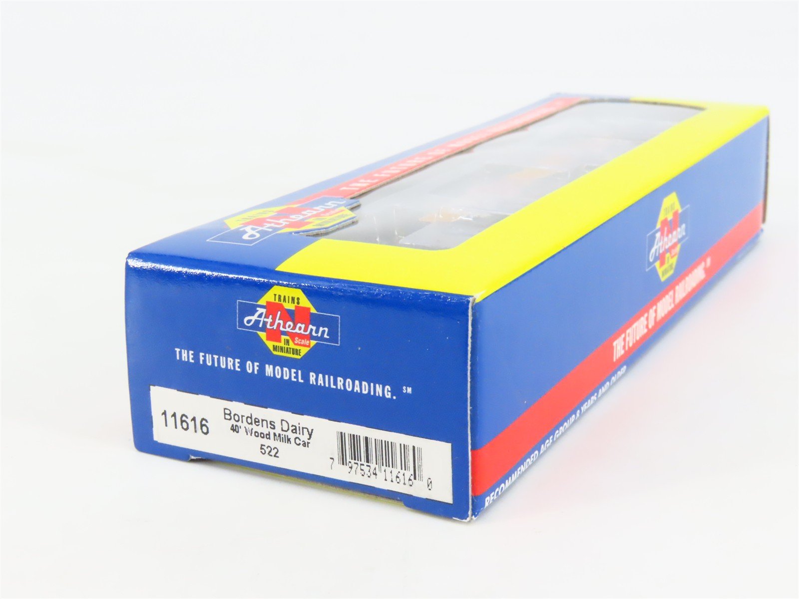 N Scale Athearn 11616 BFIX Borden's Dairy 40' Wood Milk Car #522