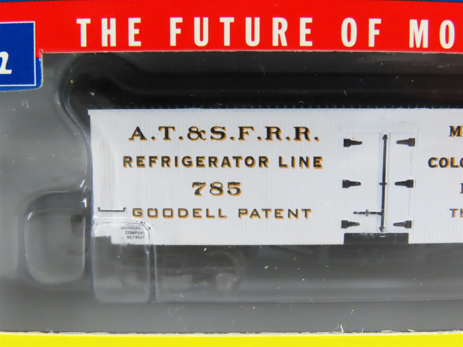 N Scale Athearn 10503 AT&SFRR Santa Fe Railroad 36' Wood Reefer #785