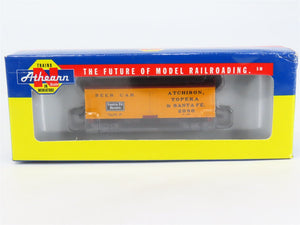 N Scale Athearn 10498 ATSF Santa Fe Route 36' Wood Reefer #2986