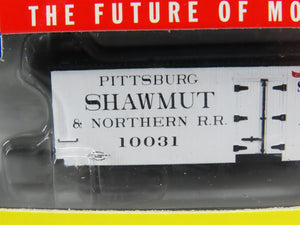 N Scale Athearn 11550 PS&NRR Pittsburg Shawmut & Northern 36' Wood Reefer #10031