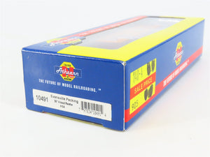 N Scale Athearn 10491 EPX Evansville Packing 36' Wood Reefer #54