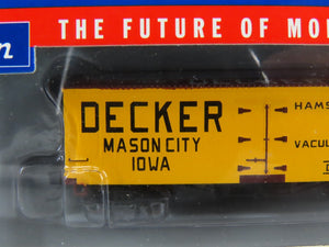 N Scale Athearn 10516 DMRX Decker Mason City Iowa 36' Wood Reefer #2833