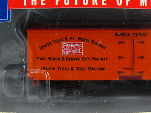 N Scale Athearn 10508 PH Denver Texas & Ft Worth Railroad 36' Wood Reefer #86