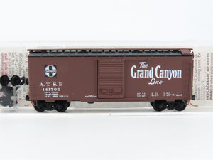 N Scale Micro-Trains MTL 20460 ATSF Santa Fe Grand Canyon 40' Box Car #141702