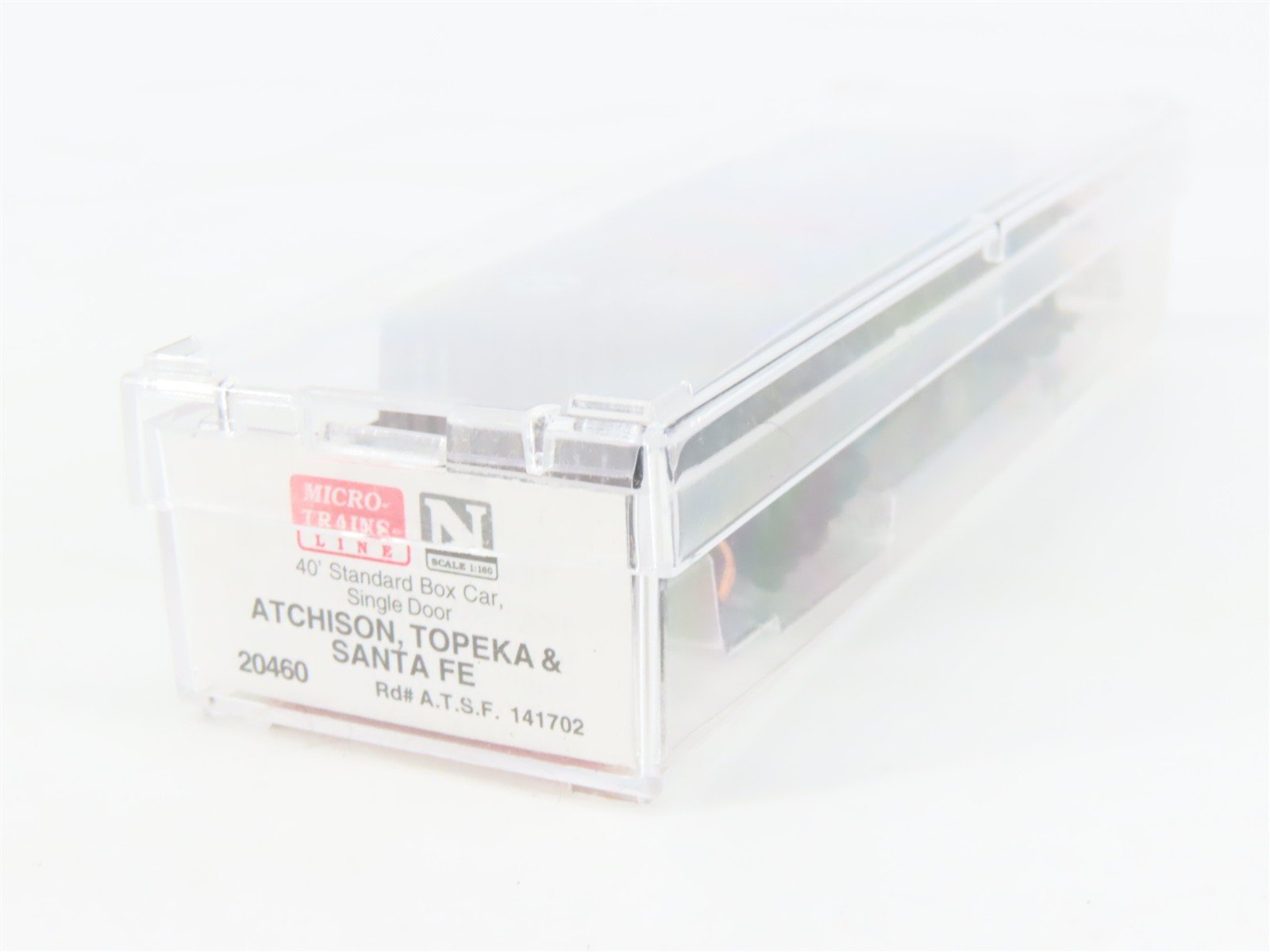 N Scale Micro-Trains MTL 20460 ATSF Santa Fe Grand Canyon 40' Box Car #141702