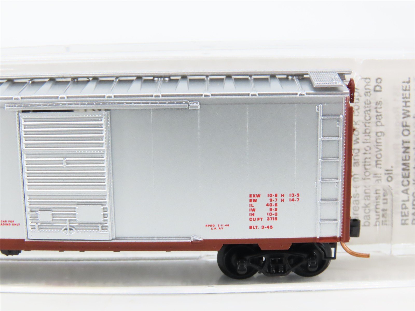 N Scale Micro-Trains MTL 20890 CP Canadian Pacific 40' Box Car #221010