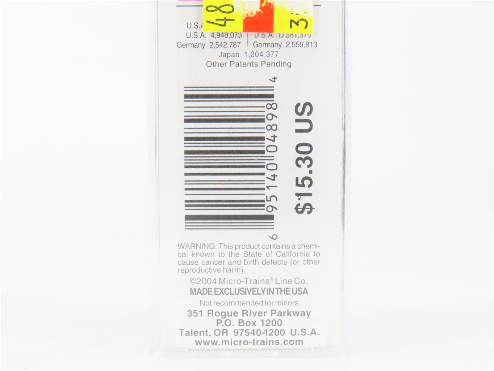 N Scale Micro-Trains MTL 20890 CP Canadian Pacific 40' Box Car #221010